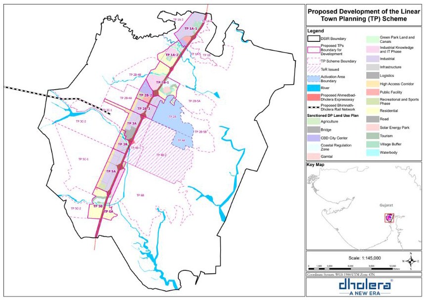 dicdl-issues-tor-for-linear-town-planning-schemes-in-dholera-sir
