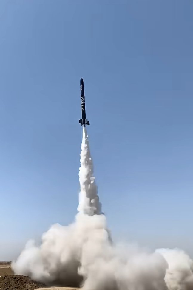 Sounding rocket test fired at dholera